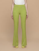 pantalone flare zip laterale - Frida SRL
