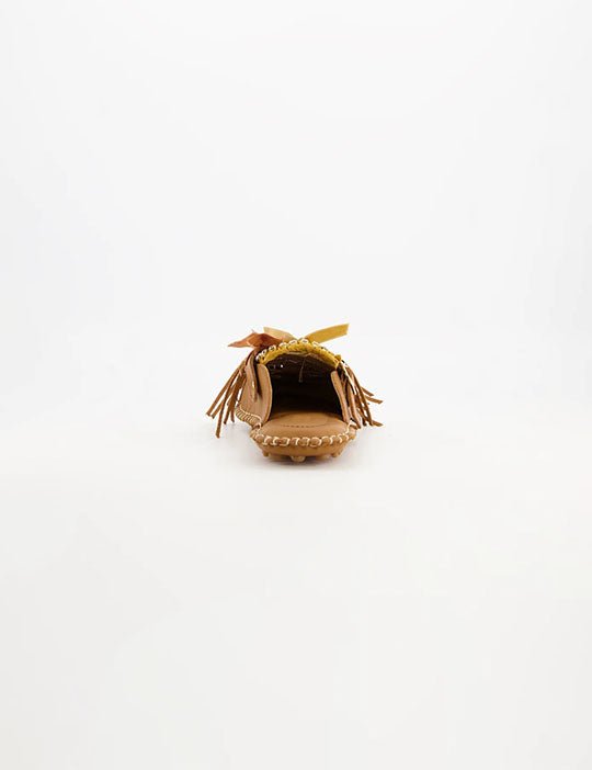 puli mule pelle marrone - Frida SRL