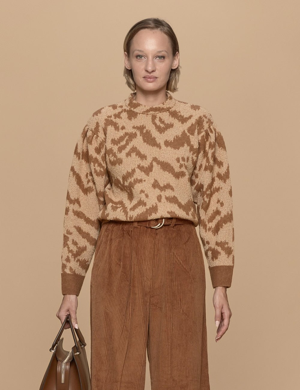 pull girocollo fantasia - ulla johnson - pullover