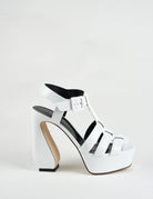 sandalo cinturino bianco - Frida SRL