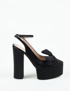 sandalo platform cinturino nero - Frida SRL