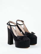 sandalo platform cinturino nero - Frida SRL