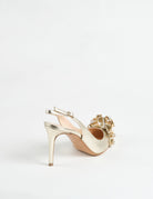 slingback pietre platino - Frida SRL