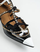 tootsy ballet flat pelle nero - Frida SRL